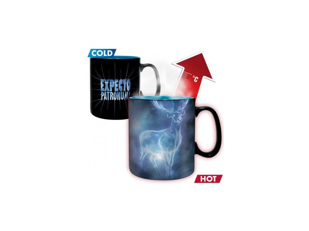 Expecto Patronum hőre változó bögre