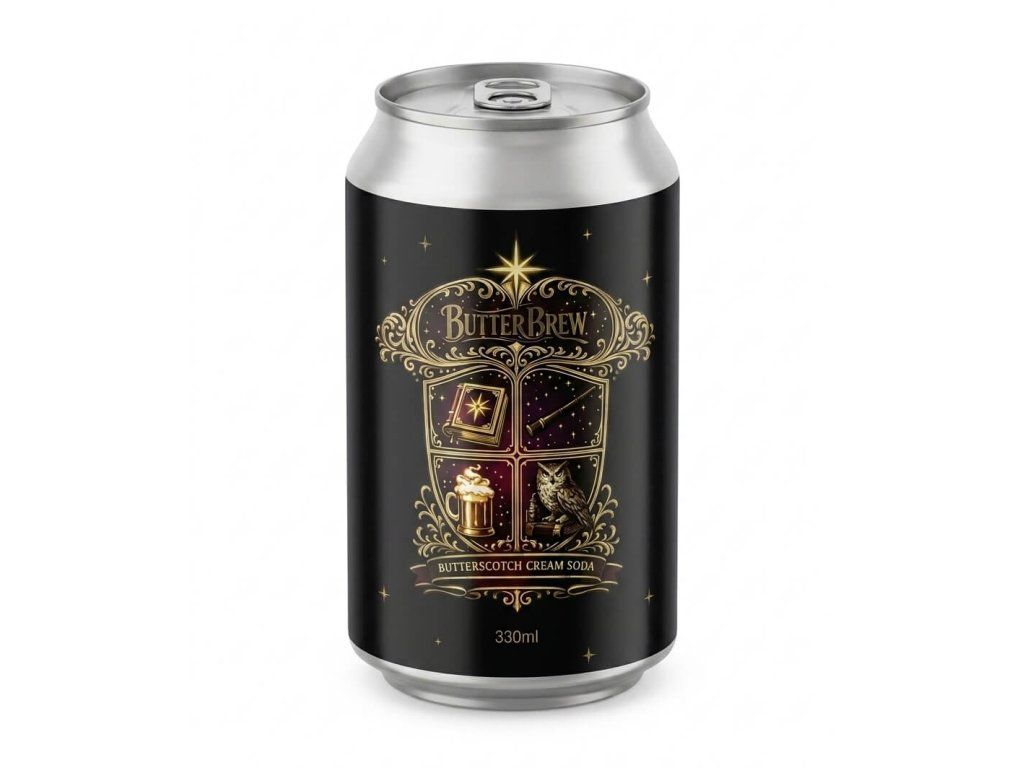 Vajsör Butterbeer üdítőital 330 ml-es dobozban