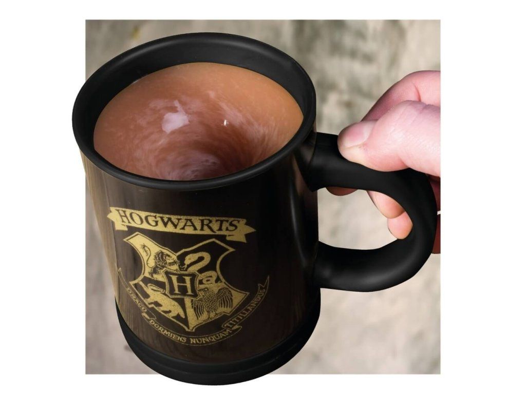 Harry Potter önkavaró bögre Roxfort címerrel