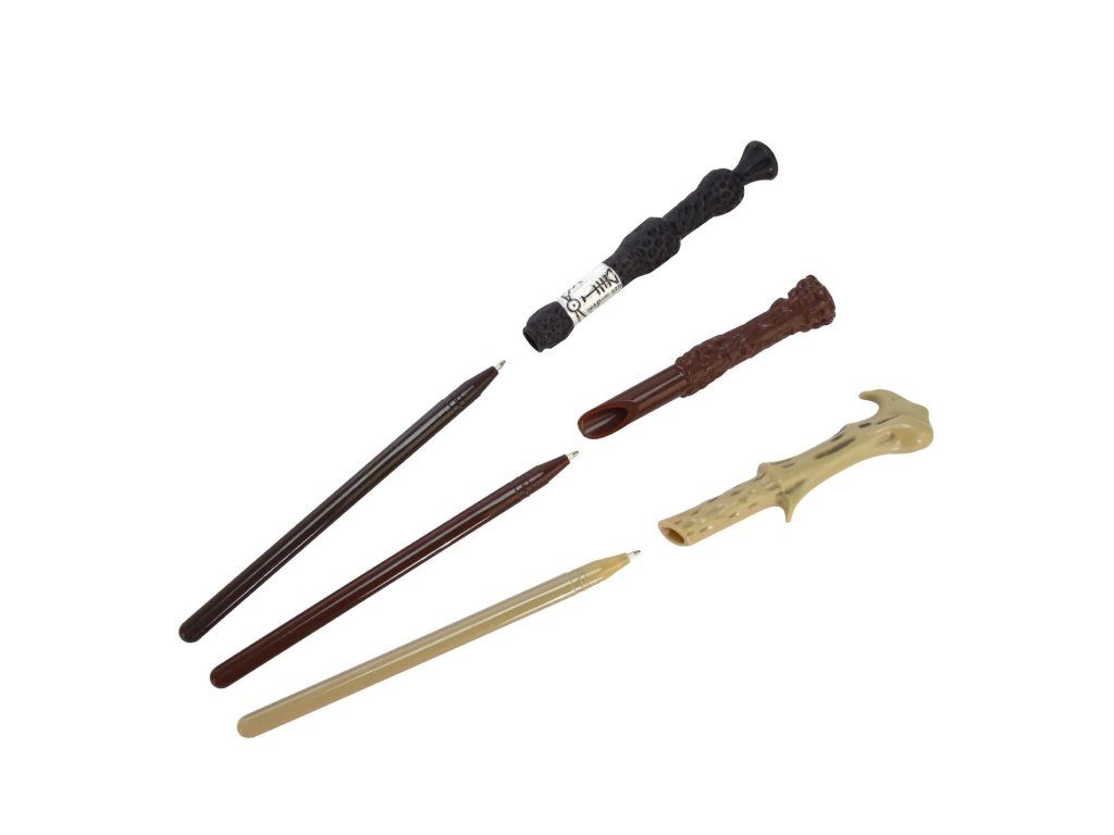 Harry Potter 3 varázspálca toll készlet