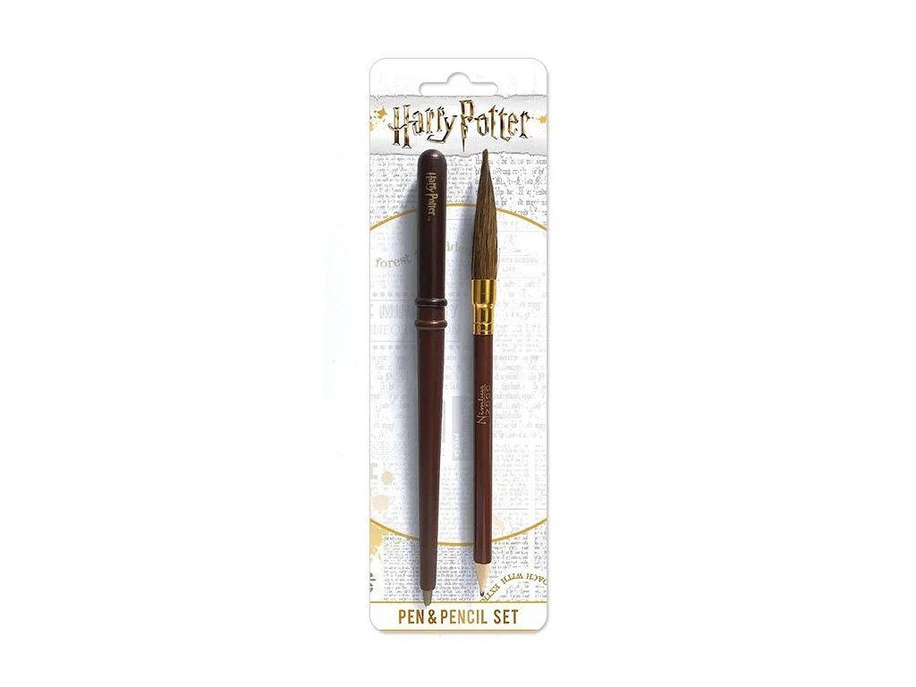 Harry Potter varázspálca toll és Nimbus 2000 ceruza