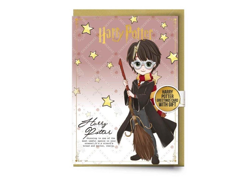Harry Potter üdvözlőkártya – Harry Potter