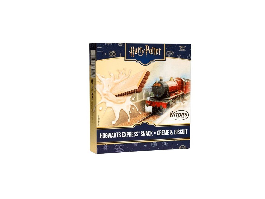 Harry Potter Roxfort Expressz keksz – fehércsokoládés
