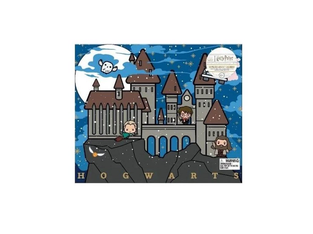 Harry Potter Adventi naptár - 3D Puzzle