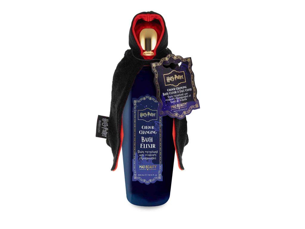 Harry Potter színváltó habfürdő talár formájú arctörlővel