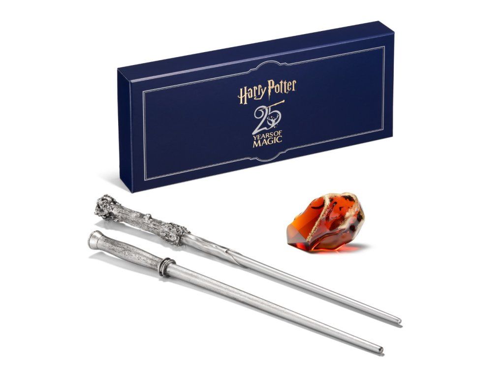 Harry Potter gyűjthető varázspálca Ollivander dobozban - The Noble Collection filmes replika